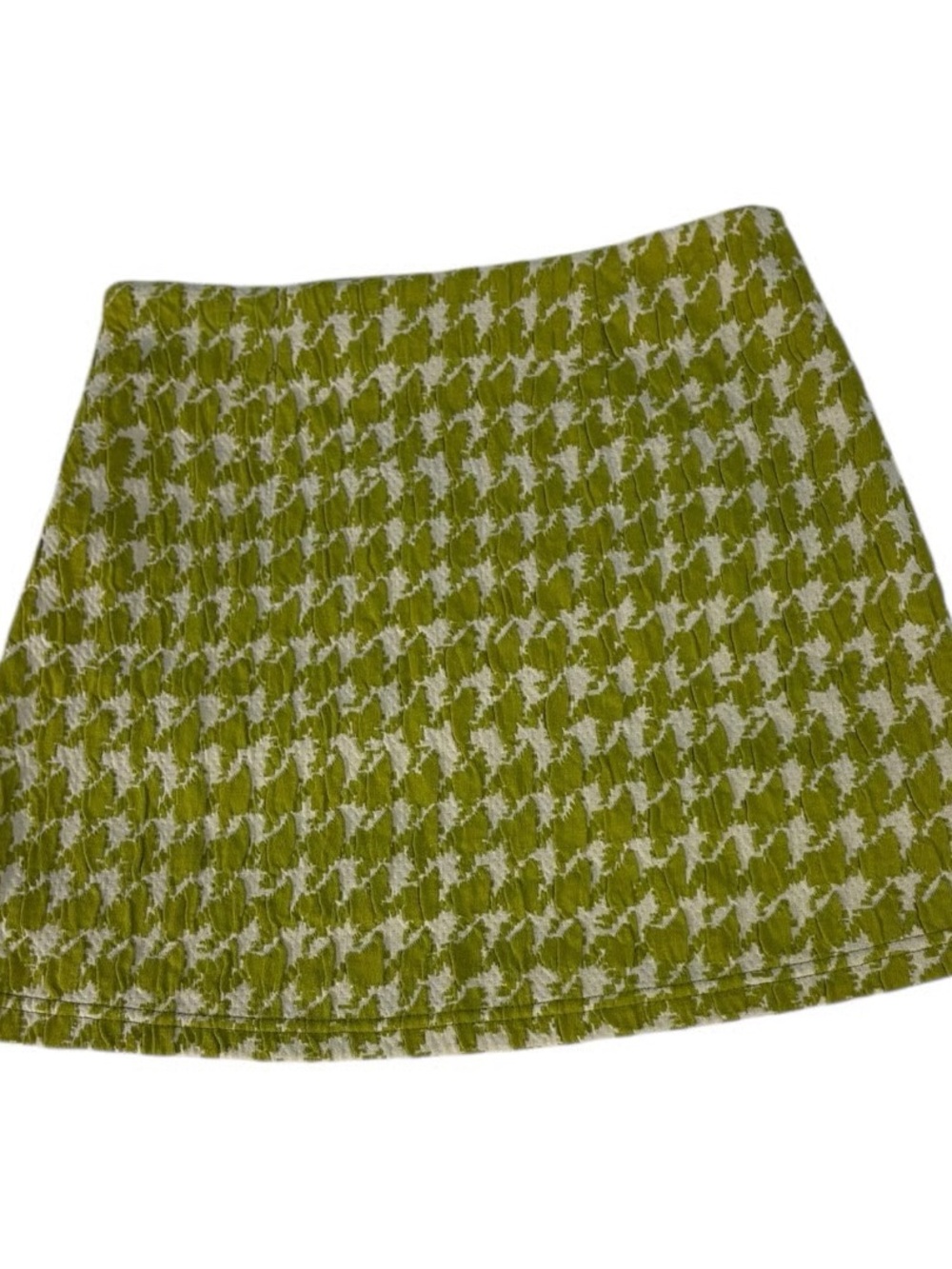 Urban Outfitters Green Twill Mini Skirt